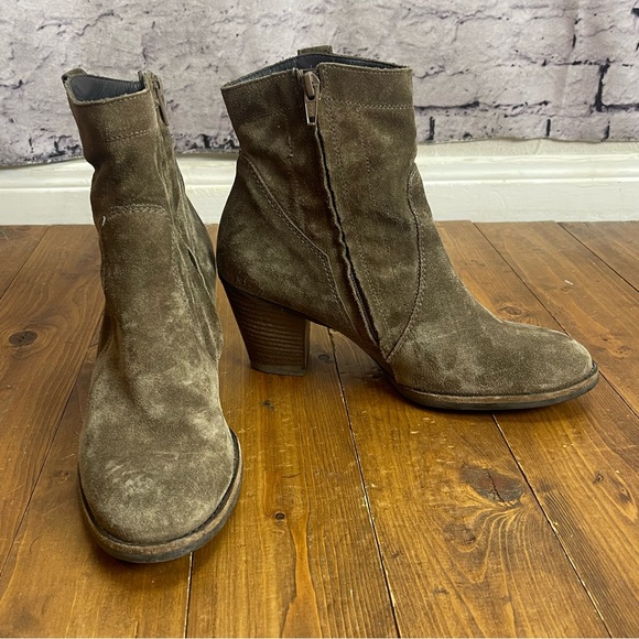 Paul green brown suede booties UK size 5, US size 7.5 - Picture 1 of 10